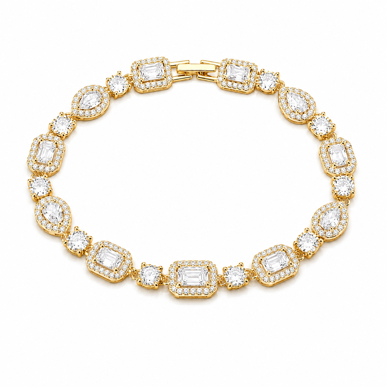 ICED MULTI STONE BRACELETS
